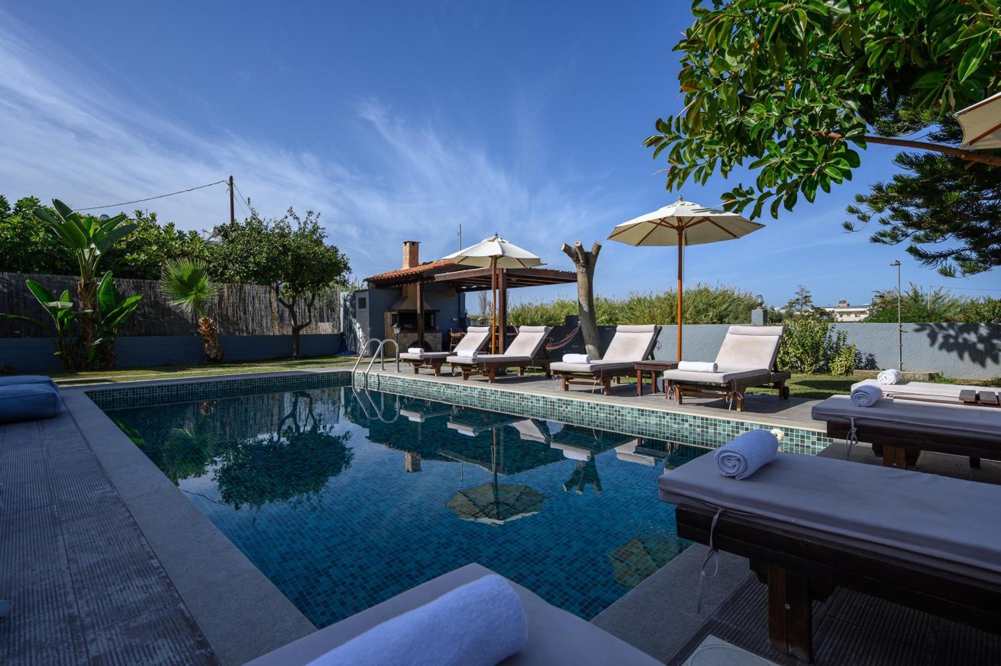 Platanias Villa Spyros Exteriér fotografie