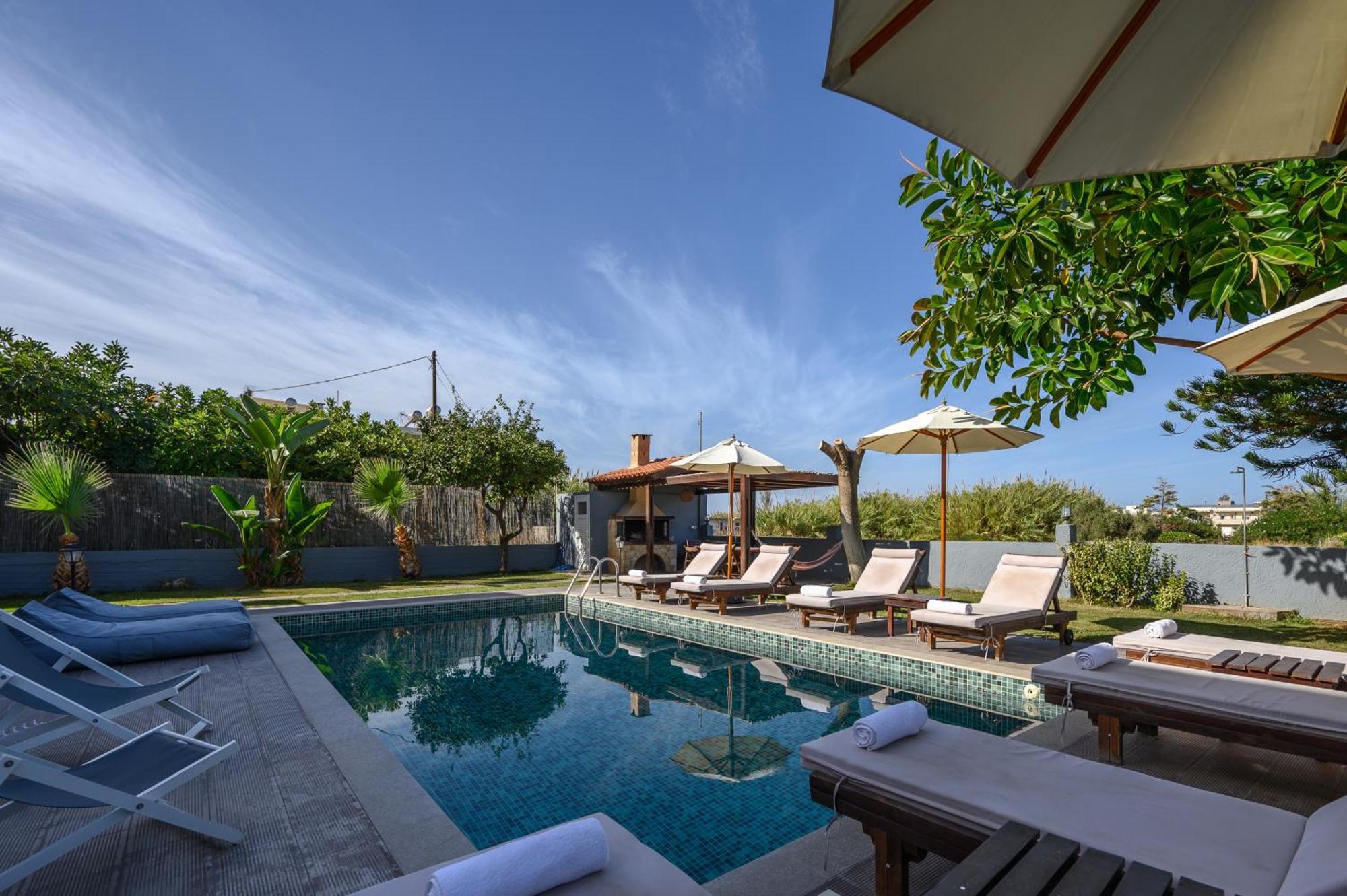 Platanias Villa Spyros Exteriér fotografie